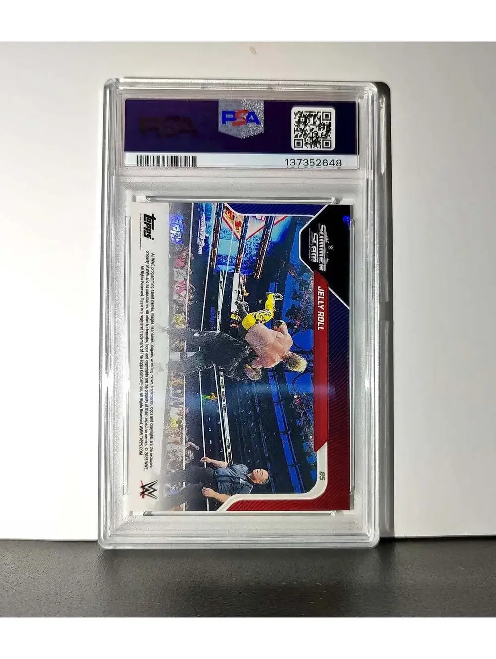 Jelly Roll 2025 Topps Now WWE #85 PSA 9 Mint